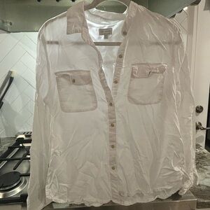Lucky Brand EUC button down blouse